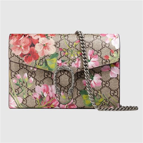 gucci dionysus wallet on chain bloom|Gucci interlocking wallet on chain.